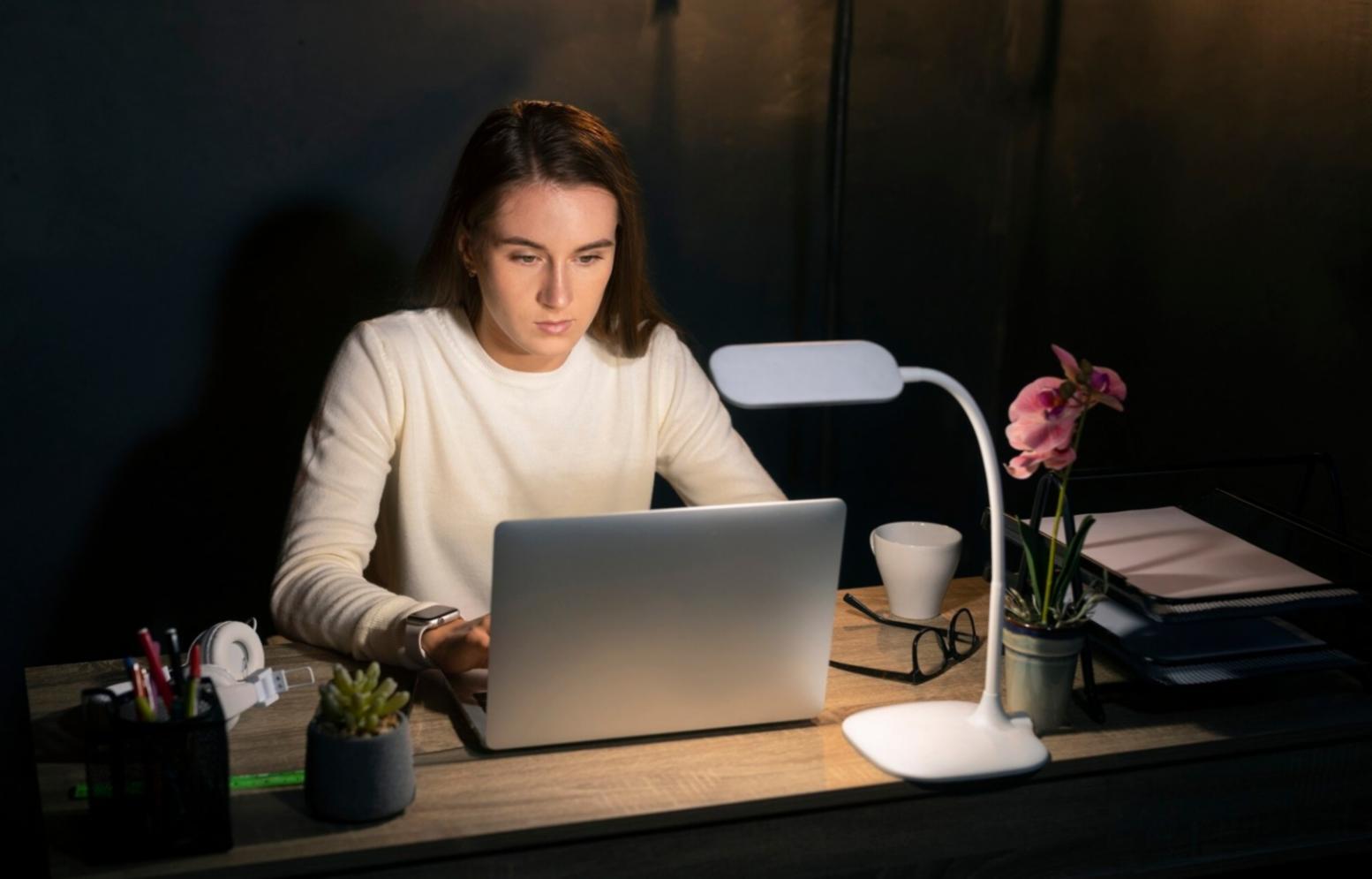 Erfolgreicher Franchise-Partner bei der Arbeit